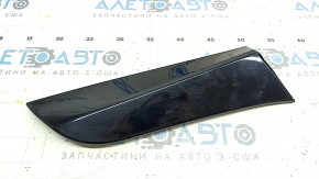 Right side window molding for a Jeep Compass 17-24, gloss black, defective fasteners, scratches