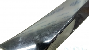 Right side window molding for a Jeep Compass 17-24, gloss black, defective fasteners, scratches