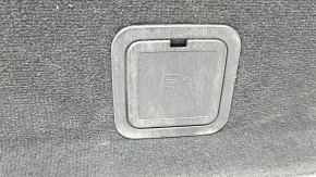 Audi Q7 4L 10-15 trunk floor for 3 rows of seats, black, needs cleaning, scratches on plastic