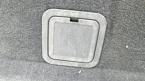 Audi Q7 4L 10-15 trunk floor for 3 rows of seats, black, needs cleaning, scratches on plastic