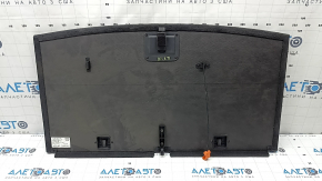 Audi Q7 4L 10-15 trunk floor for 3 rows of seats, black, needs cleaning, scratches on plastic