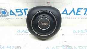 Black steering wheel airbag for the Jeep Compass 17-21 driver