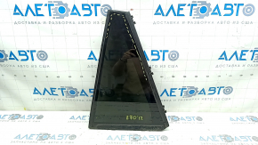 BMW X5 E70 07-13 rear left triangle door glass, green tint, seal dried out