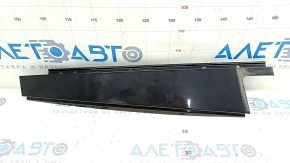 BMW X5 E70 07-13 front left rear side door trim, glossy black, scratches