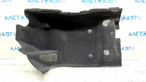 Front left floor covering for Jeep Compass 19-21, black, dry-cleanable