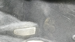 Front left floor covering for Jeep Compass 19-21, black, dry-cleanable