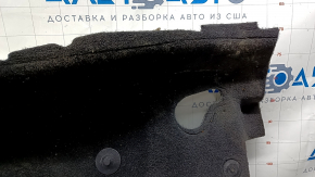 Front left floor covering for Jeep Compass 19-21, black, dry-cleanable