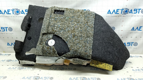 Front right floor covering for Jeep Compass 19-21, black, dry-cleanable
