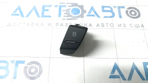 Central locking button for the rear left door of an Audi Q7 4L 10-15, black