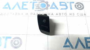 Central locking button for the rear right door of an Audi Q7 4L 10-15, black