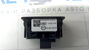 Audi Q7 4L 10-15 trunk lid closing button