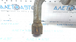 Rear muffler with barrel for Infiniti Q50 16-24 3.0T without chrome tips, rusty