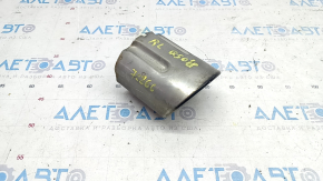 Left muffler tip for Infiniti Q50 16-20, chrome, rusty