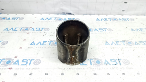 Infiniti Q50 16-20 right muffler tip, chrome, rusty
