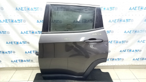 Rear left door assembly for Jeep Compass 17-24 tinted, PAU graphite, butt