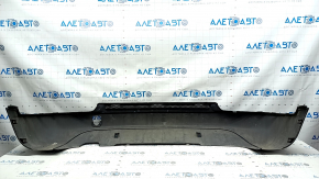Jeep Compass 17-22 rear bumper, bare lower part, without parking sensors, structure, scratches