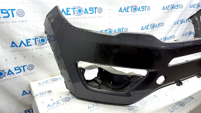 Jeep Compass 17-21 bare front bumper, graphite, scratches, made, non-factory holes