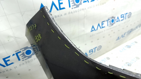 Jeep Compass 17-21 bare front bumper, graphite, scratches, made, non-factory holes