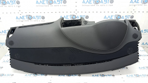 Audi Q7 4L 10-15 black, scratched dashboard with airbag