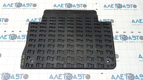 Rear right floor mat for Audi Q7 4L 10-15, black rubber