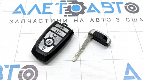 Smart Ford Fusion mk5 17-20 key, 5 buttons, for remote start, scratches