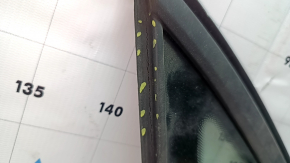 Rear left window glass, VW Jetta 19-24 matte GLI, cracked seal