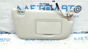 Right visor for Ford Focus mk3 11-18, 1 light, gray, without hook, without sticker