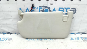 Right visor for Ford Focus mk3 11-18, 1 light, gray, without hook, without sticker