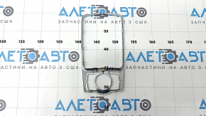 Audi Q7 4L 10-15 chrome gearshift pad, bumpers
