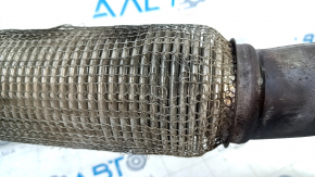 The exhaust pipe with the catalytic converter Audi Q3 8U 15-18 CCTA has a torn mesh