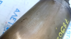 The exhaust pipe with the catalytic converter Audi Q3 8U 15-18 CCTA has a torn mesh