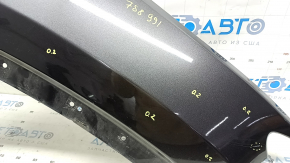 Jeep Compass 17-25 front right fender, graphite PAU, dented bracket, scratch, painted 0.15-0.2