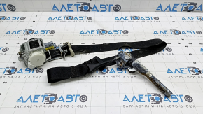 Driver's seat belt for Ford Fusion mk5 17-20, black, with tensioner, water contact, dry cleanable