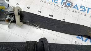 Driver's seat belt for Ford Fusion mk5 17-20, black, with tensioner, water contact, dry cleanable