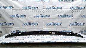 Ford Fusion mk5 13-18 rear bumper trim for 1 pipe, gloss black, TONG YANG