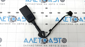 Audi Q7 4L 10-15 passenger seat belt latch, black, with sensor