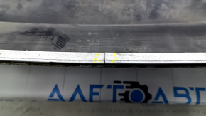 Ford Fusion mk5 13-18 rear bumper lip with 1 pipe, cracked, dented, worn