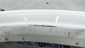 Ford Fusion mk5 13-18 rear bumper lip with 1 pipe, cracked, dented, worn