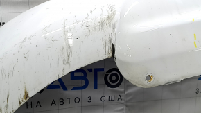 Ford Fusion mk5 13-18 rear bumper lip with 1 pipe, cracked, dented, worn