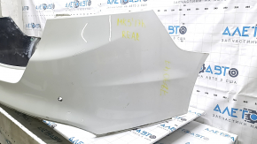 White rear bumper for Ford Fusion mk5 13-18, for 4 parking sensors