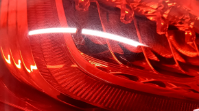 Left headlight of Audi Q7 4L 10-15 scratches