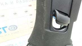 Right front rear pillar trim for Volvo XC90 16-23, black, under the air duct, scratches