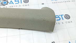 Right front pillar trim for Audi Q7 4L 10-15, gray, dry-cleanable
