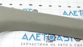 Right front pillar trim for Audi Q7 4L 10-15, gray, dry-cleanable