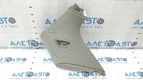 Right rear pillar trim for Audi Q7 4L 10-15 for 3 rows, gray, dry-cleanable