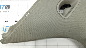 Right rear pillar trim for Audi Q7 4L 10-15 for 3 rows, gray, dry-cleanable