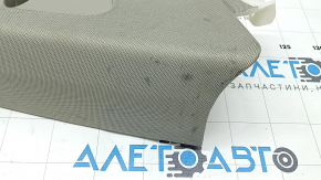 Left rear pillar trim for Audi Q7 4L 10-15, under the belt, gray, for dry cleaning, without plug