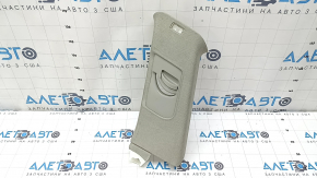 Right rear pillar trim for Audi Q7 4L 10-15, under the belt, gray, dry-cleanable, tear, without plug