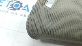 Right rear pillar trim for Audi Q7 4L 10-15, under the belt, gray, dry-cleanable, tear, without plug