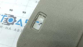 Right rear pillar trim for Audi Q7 4L 10-15, under the belt, gray, dry-cleanable, tear, without plug